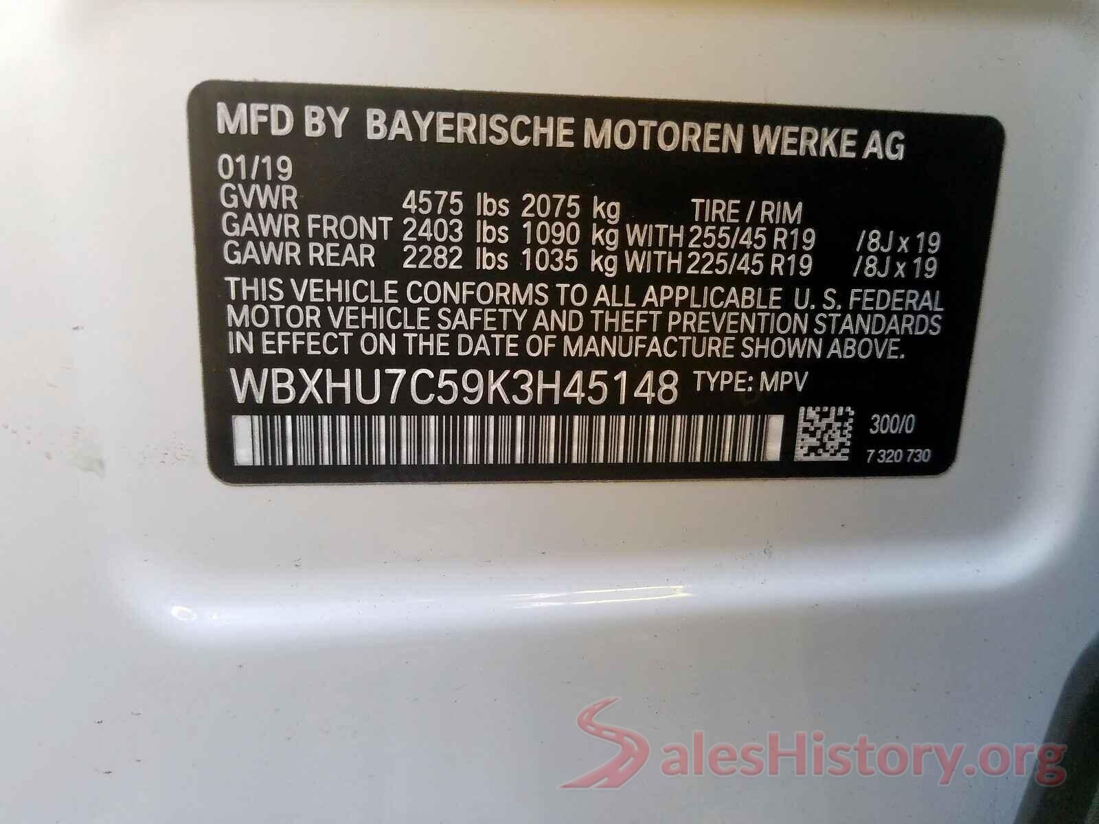 4T1B11HK9JU635726 2019 BMW X1