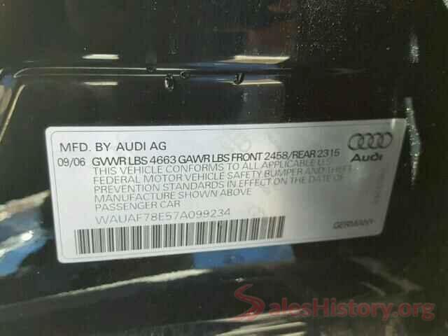 1FM5K8B87JGA85022 2007 AUDI A4