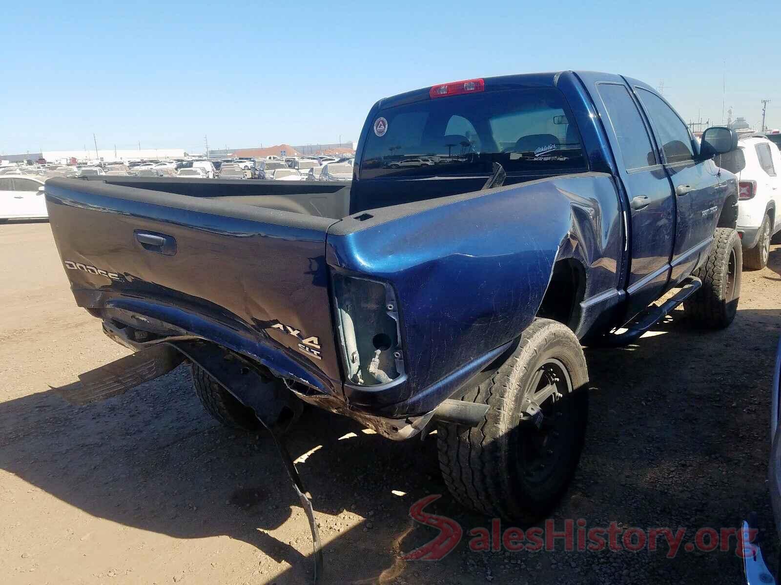 KNDCC3LC1H5053767 2004 DODGE RAM 1500