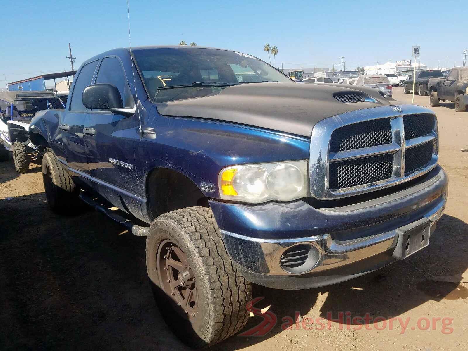 KNDCC3LC1H5053767 2004 DODGE RAM 1500