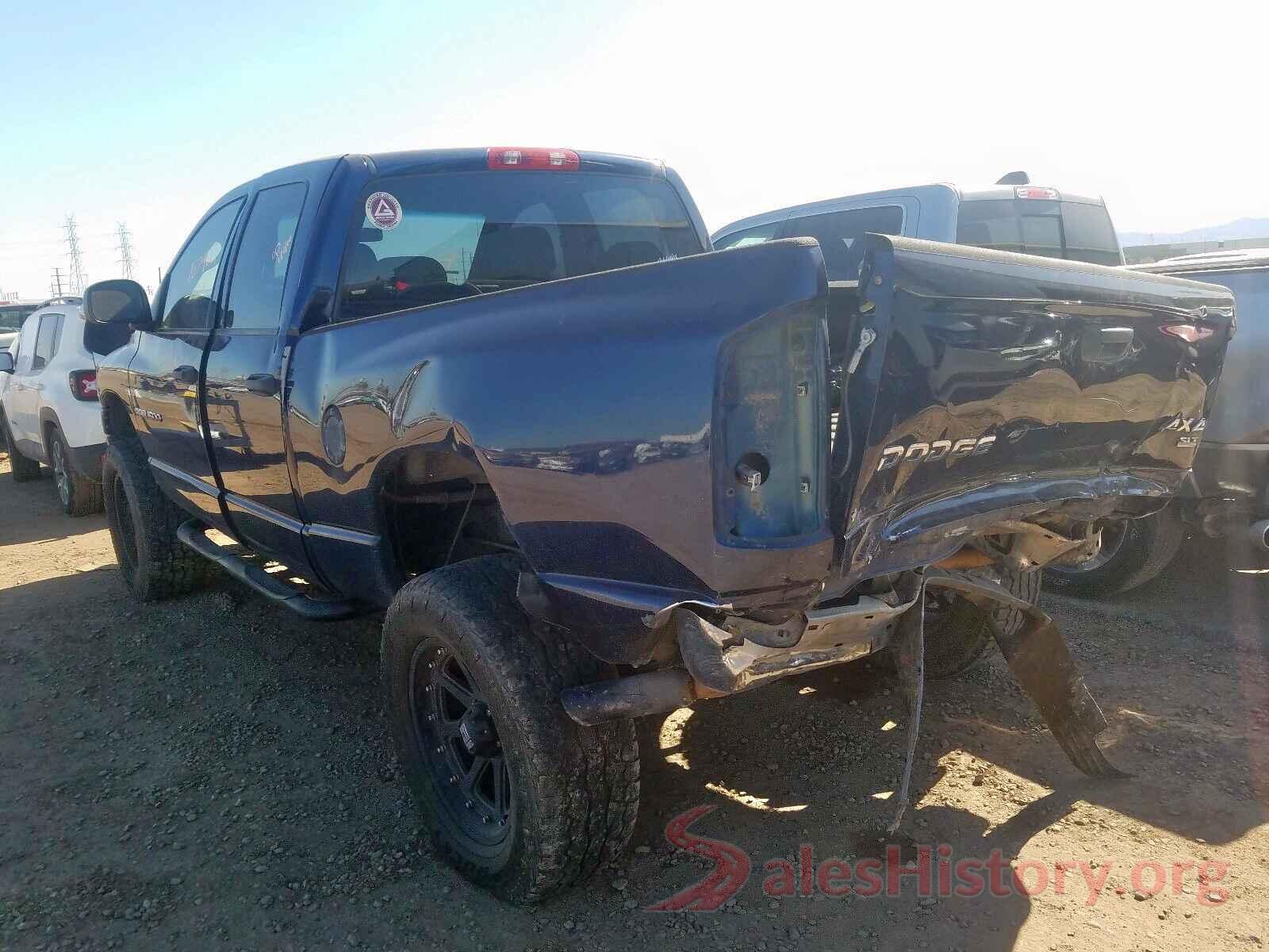 KNDCC3LC1H5053767 2004 DODGE RAM 1500