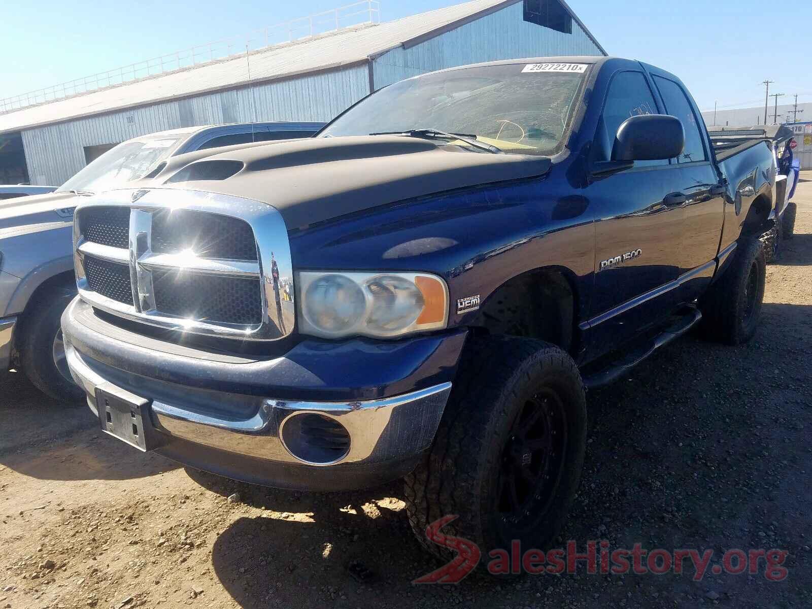 KNDCC3LC1H5053767 2004 DODGE RAM 1500