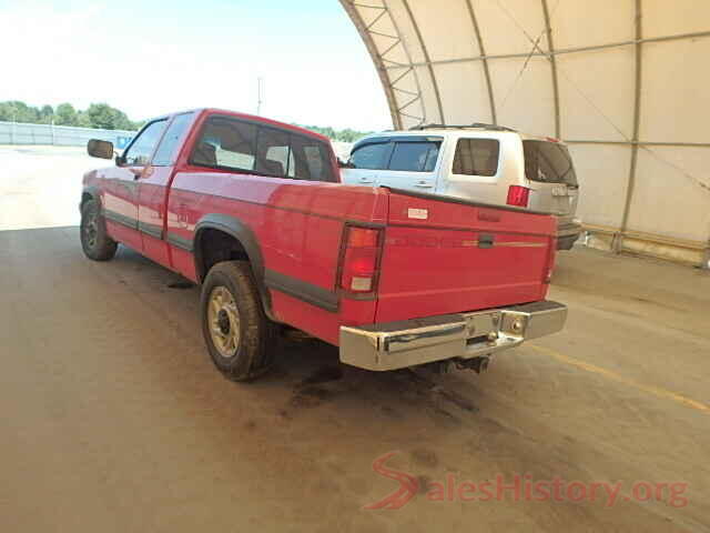 KMHD84LF2HU206342 1996 DODGE DAKOTA