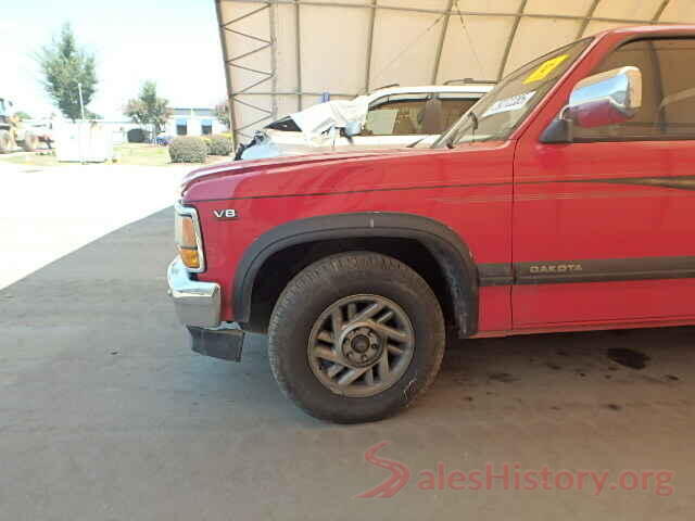 KMHD84LF2HU206342 1996 DODGE DAKOTA