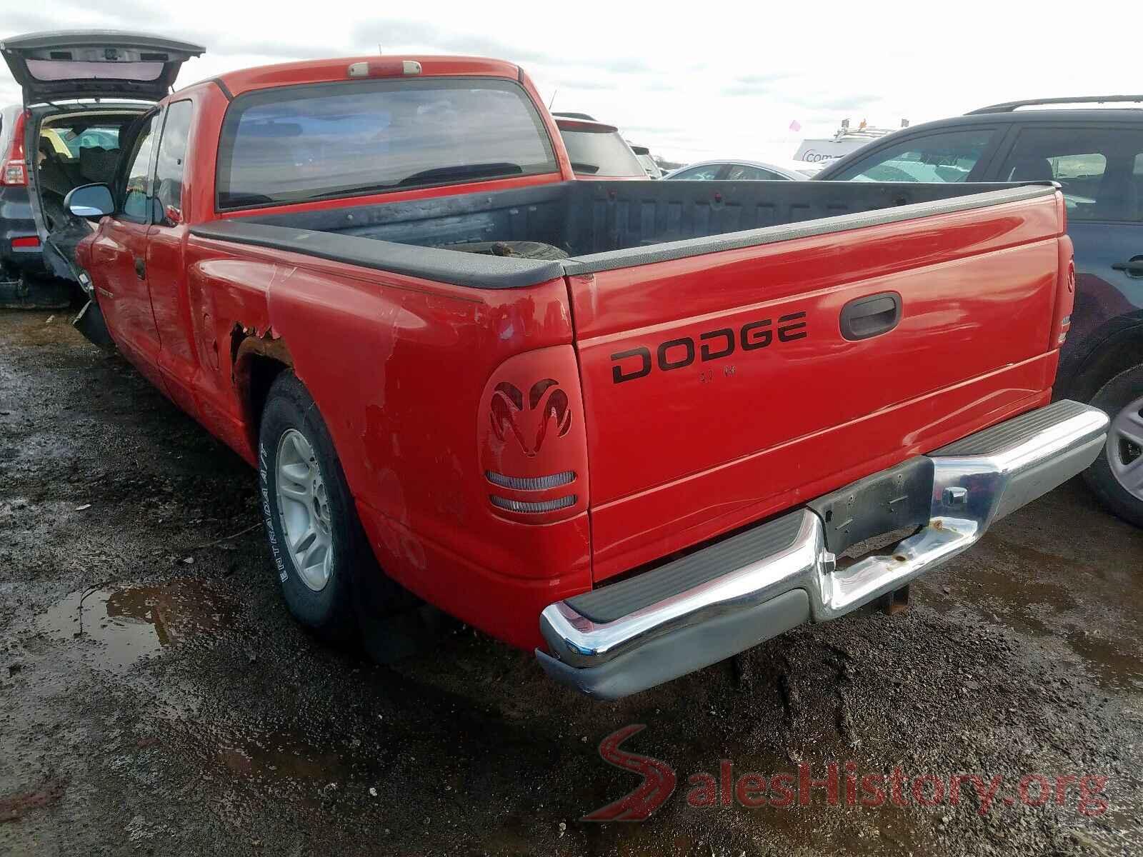 3CZRU5H58GM747257 2001 DODGE DAKOTA