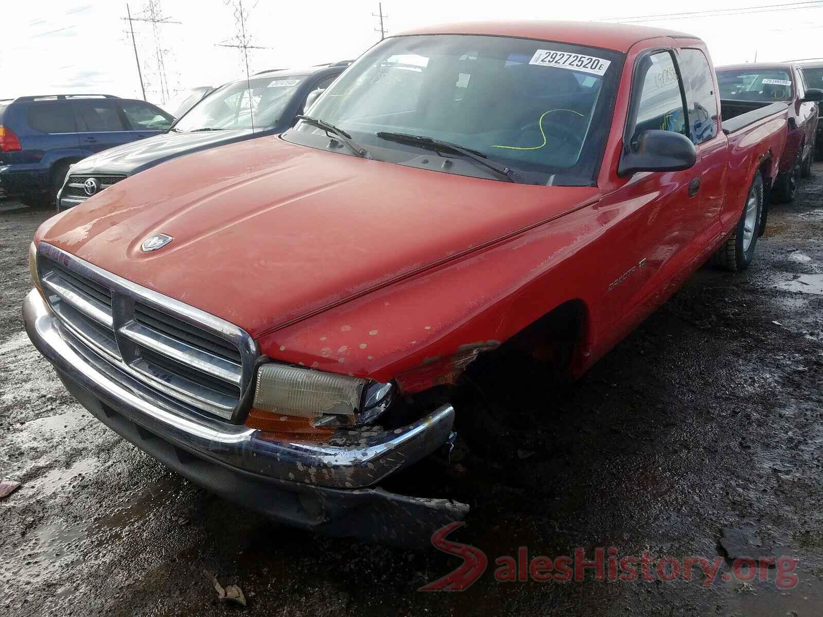 3CZRU5H58GM747257 2001 DODGE DAKOTA