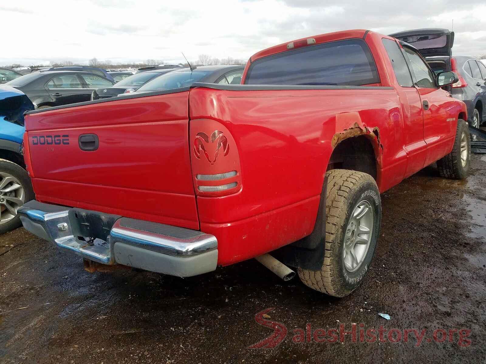 3CZRU5H58GM747257 2001 DODGE DAKOTA