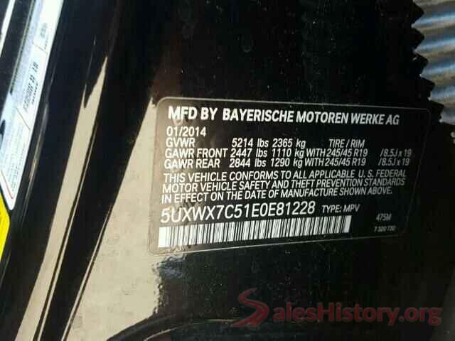 2C3CDXCT8HH535363 2014 BMW X3