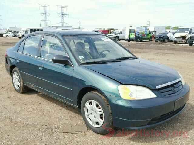 5NPDH4AEXGH785510 2001 HONDA CIVIC