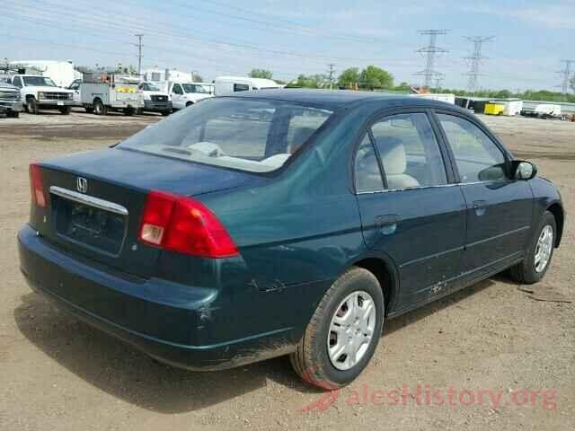 5NPDH4AEXGH785510 2001 HONDA CIVIC