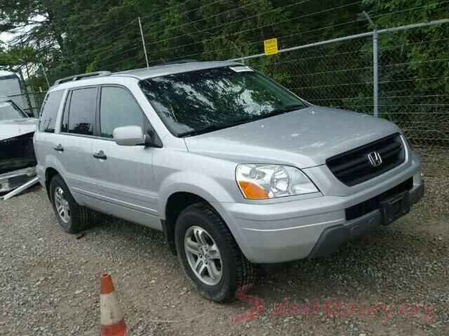 5YJ3E1EA6JF006619 2004 HONDA PILOT