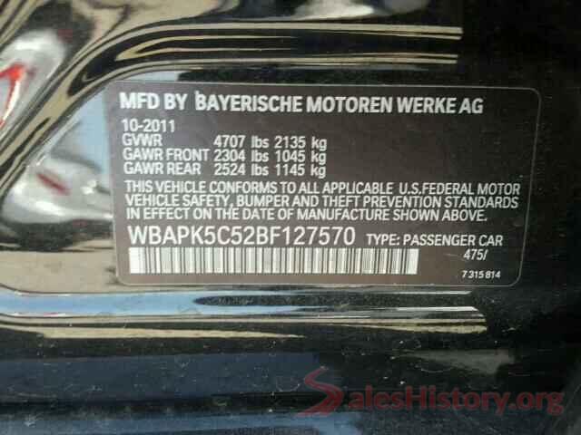 5NPD84LF8JH230990 2011 BMW 3 SERIES