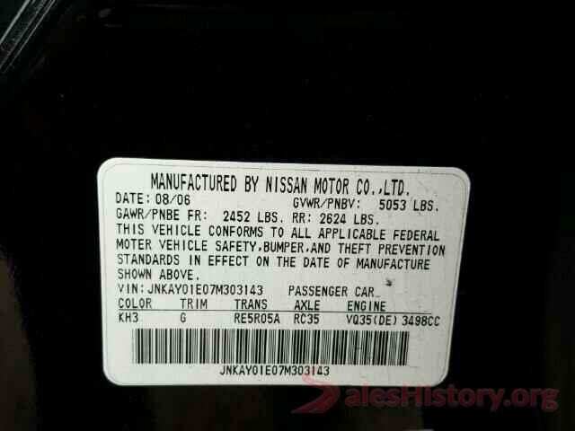 4S4BSANC7K3302300 2007 INFINITI M35 BASE