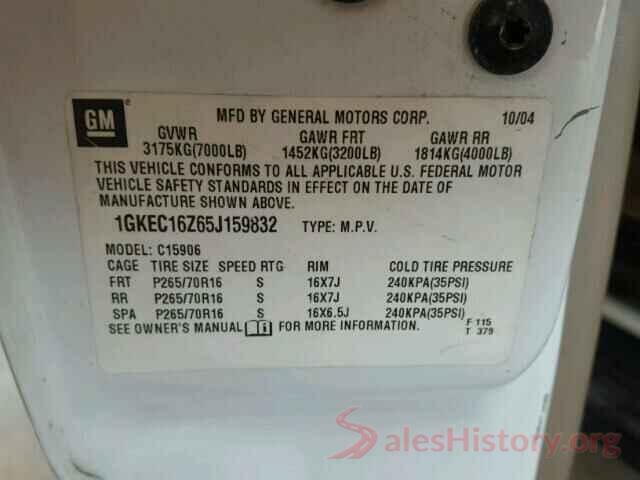 5NPE24AF5JH600687 2005 GMC YUKON