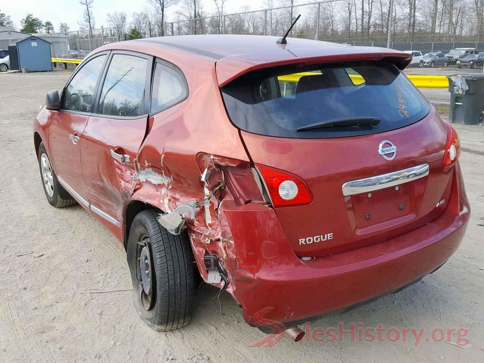 3N1CN7AP1HL824125 2011 NISSAN ROGUE S