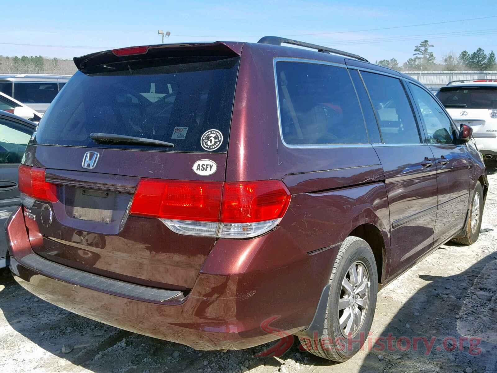 1C4NJDEBXHD153526 2009 HONDA ODYSSEY EX