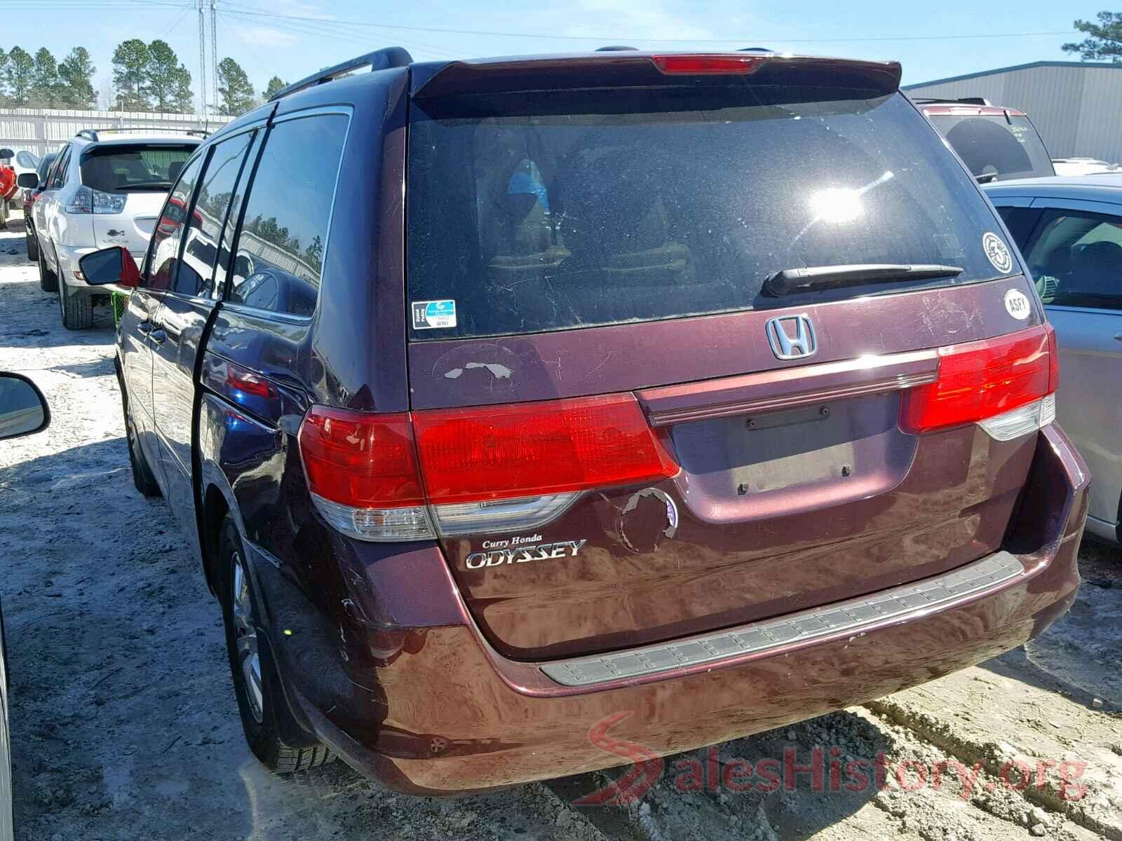 1C4NJDEBXHD153526 2009 HONDA ODYSSEY EX