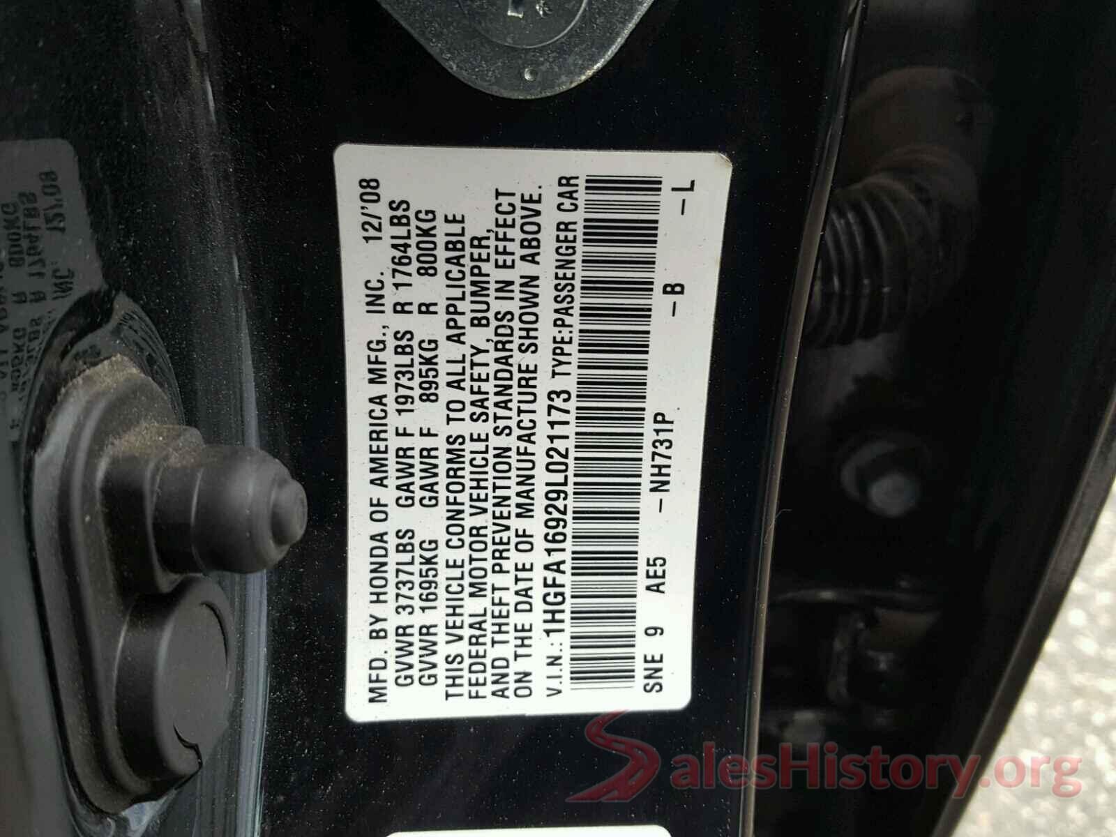 5NPDH4AE4GH691557 2009 HONDA CIVIC