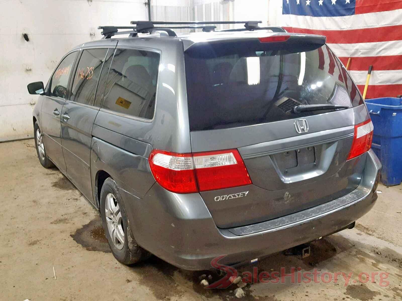 5FNRL38767B431858 2007 HONDA ODYSSEY EX