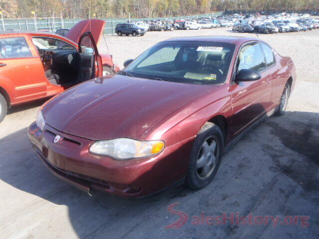 3N1AB8DV9LY219314 2001 CHEVROLET MONTECARLO