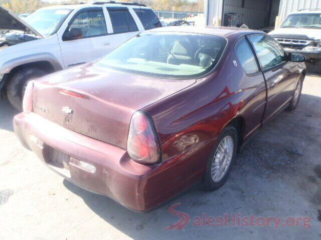 3N1AB8DV9LY219314 2001 CHEVROLET MONTECARLO