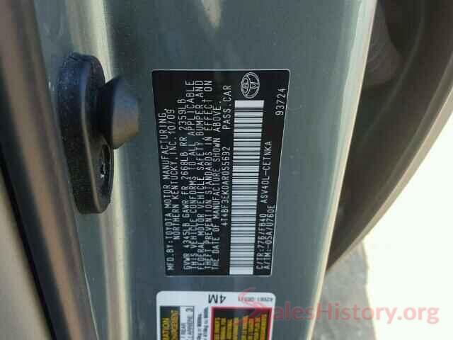 4T1B11HK3KU799765 2010 TOYOTA CAMRY