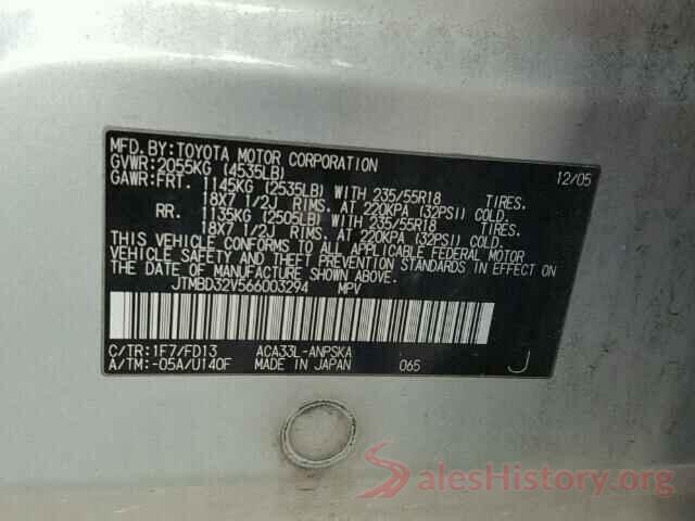 3VV1B7AX0KM122359 2006 TOYOTA RAV4