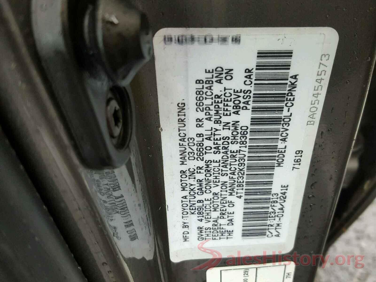 3VWD17AJ6GM418596 2011 TOYOTA CAMRY