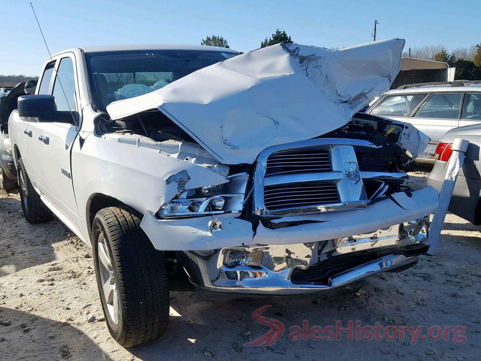 JA4AP3AUXKU028428 2010 DODGE RAM 1500