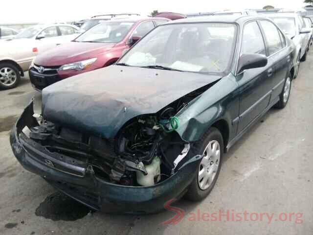 5NMZUDLB2JH067605 2000 HONDA CIVIC