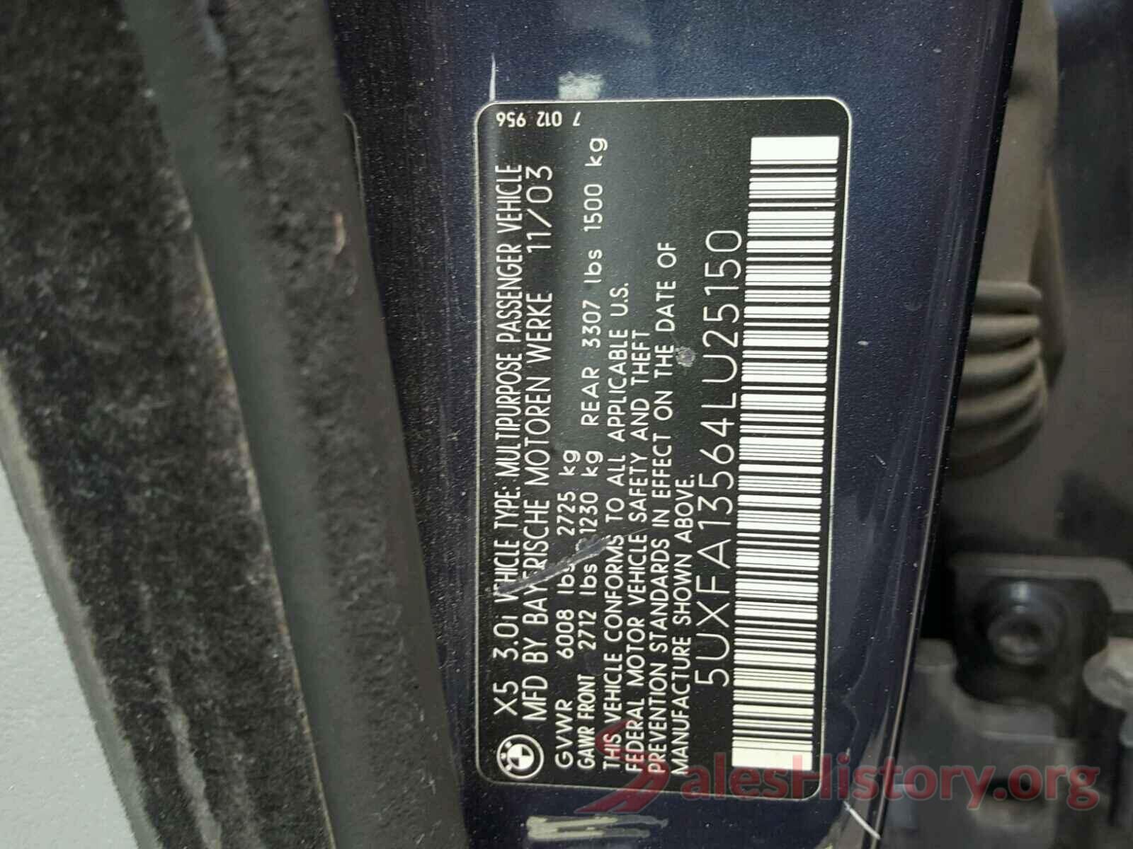 KNDPNCAC9J7392558 2004 BMW X5