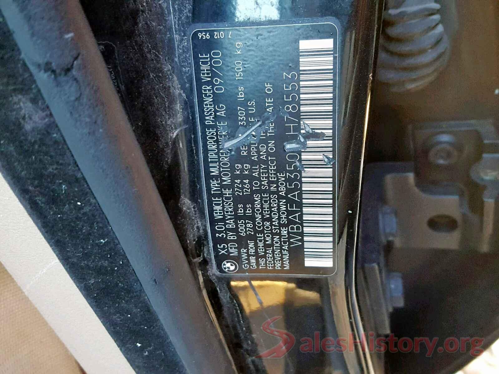 1HGCR2F37GA188182 2002 BMW X5