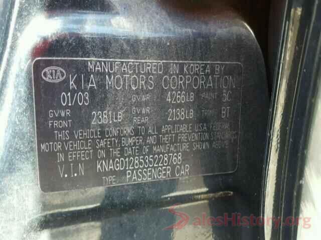 5N1AT2MV9GC762180 2003 KIA OPTIMA