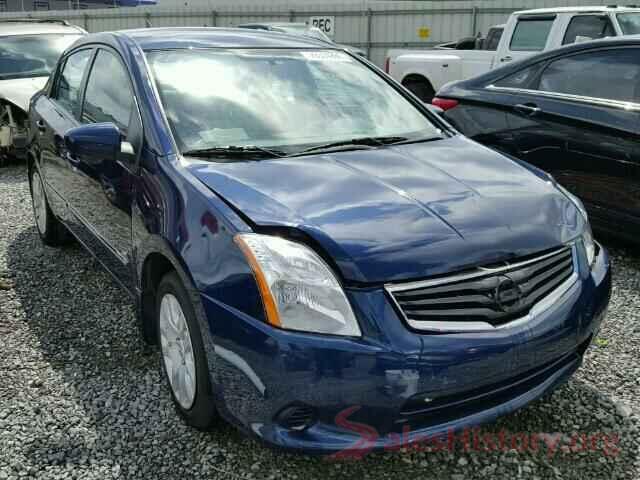 4T3B6RFV0MU006123 2012 NISSAN SENTRA