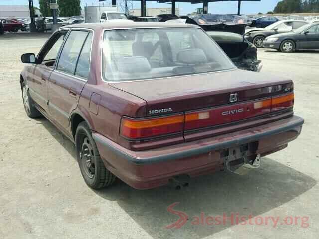 19XFC1F35LE205348 1990 HONDA CIVIC