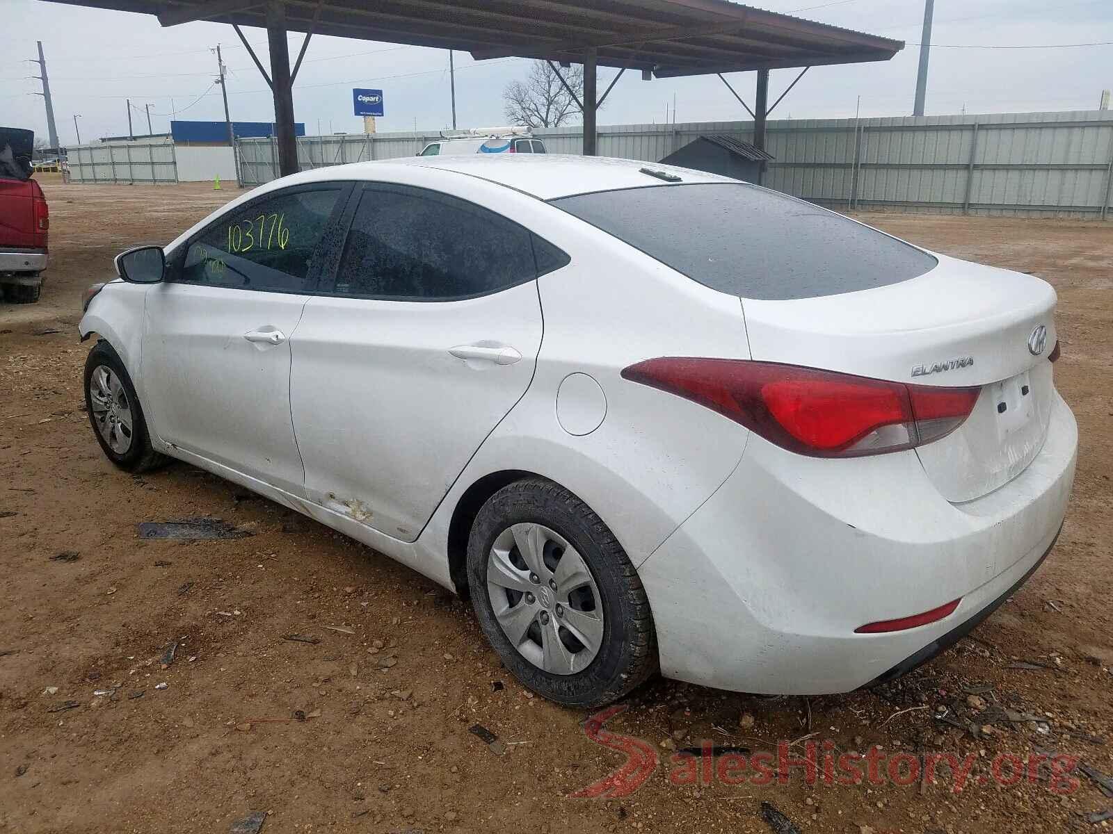 3KPA24AB3KE173379 2016 HYUNDAI ELANTRA