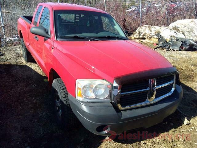 1FA6P8TH0K5139725 2005 DODGE DAKOTA