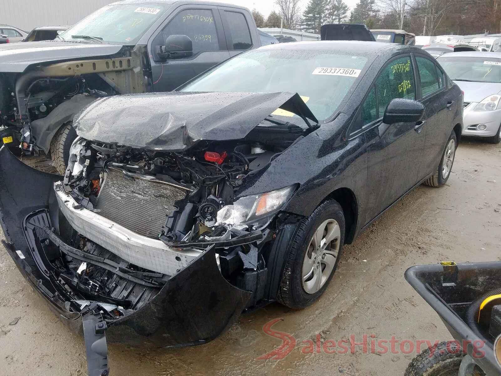 KM8SN4HF5JU289554 2014 HONDA CIVIC