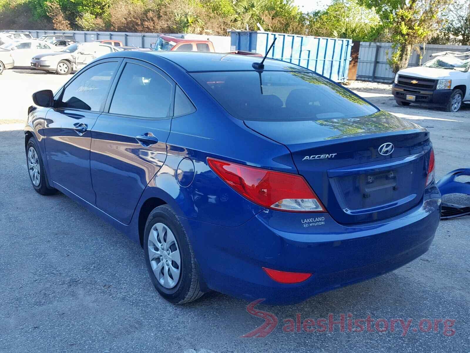 KM8J3CA23HU318742 2016 HYUNDAI ACCENT