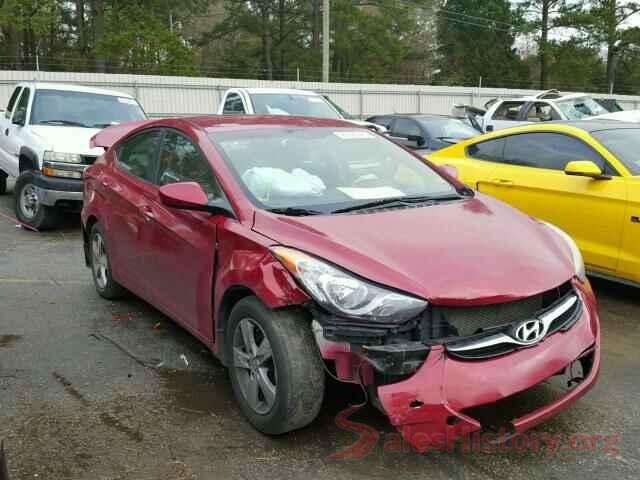 3N1CN7AP3JL864938 2012 HYUNDAI ELANTRA