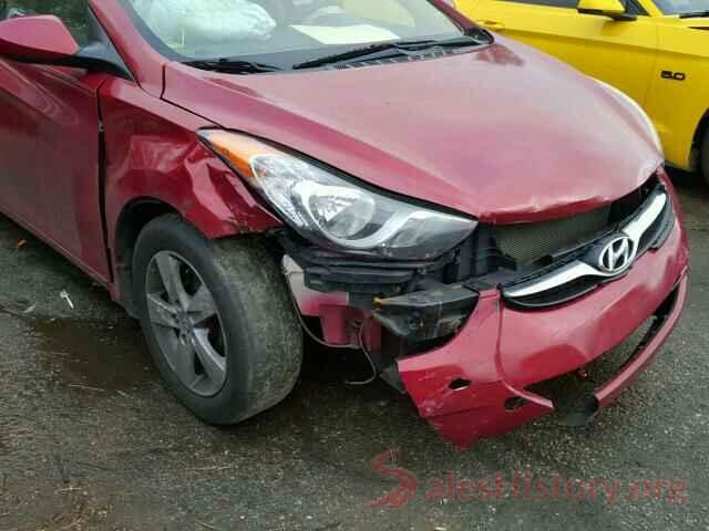 3N1CN7AP3JL864938 2012 HYUNDAI ELANTRA