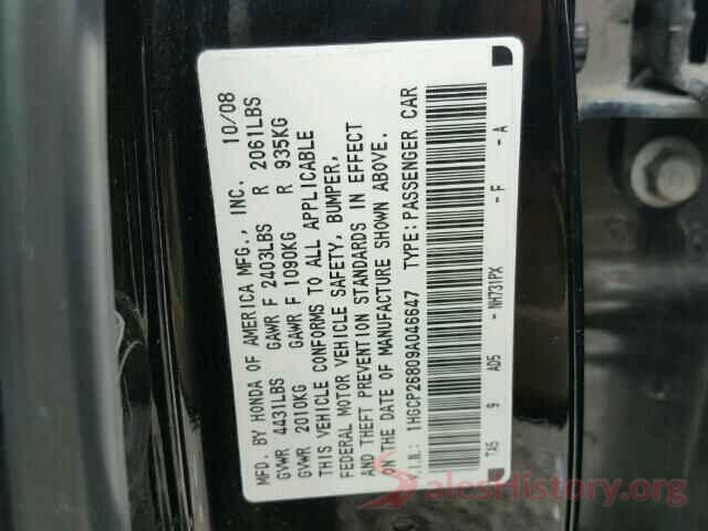 1C4NJPBA1GD600191 2009 HONDA ACCORD