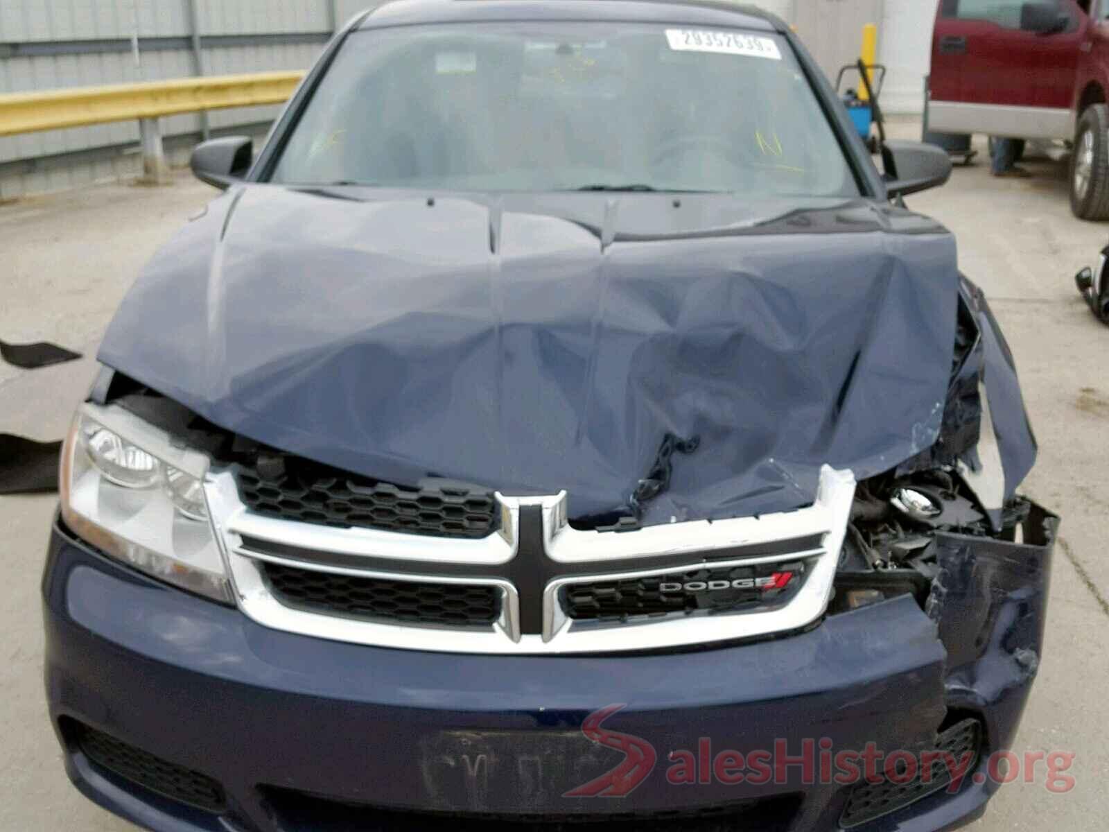 1FM5K7F89GGA44839 2014 DODGE AVENGER