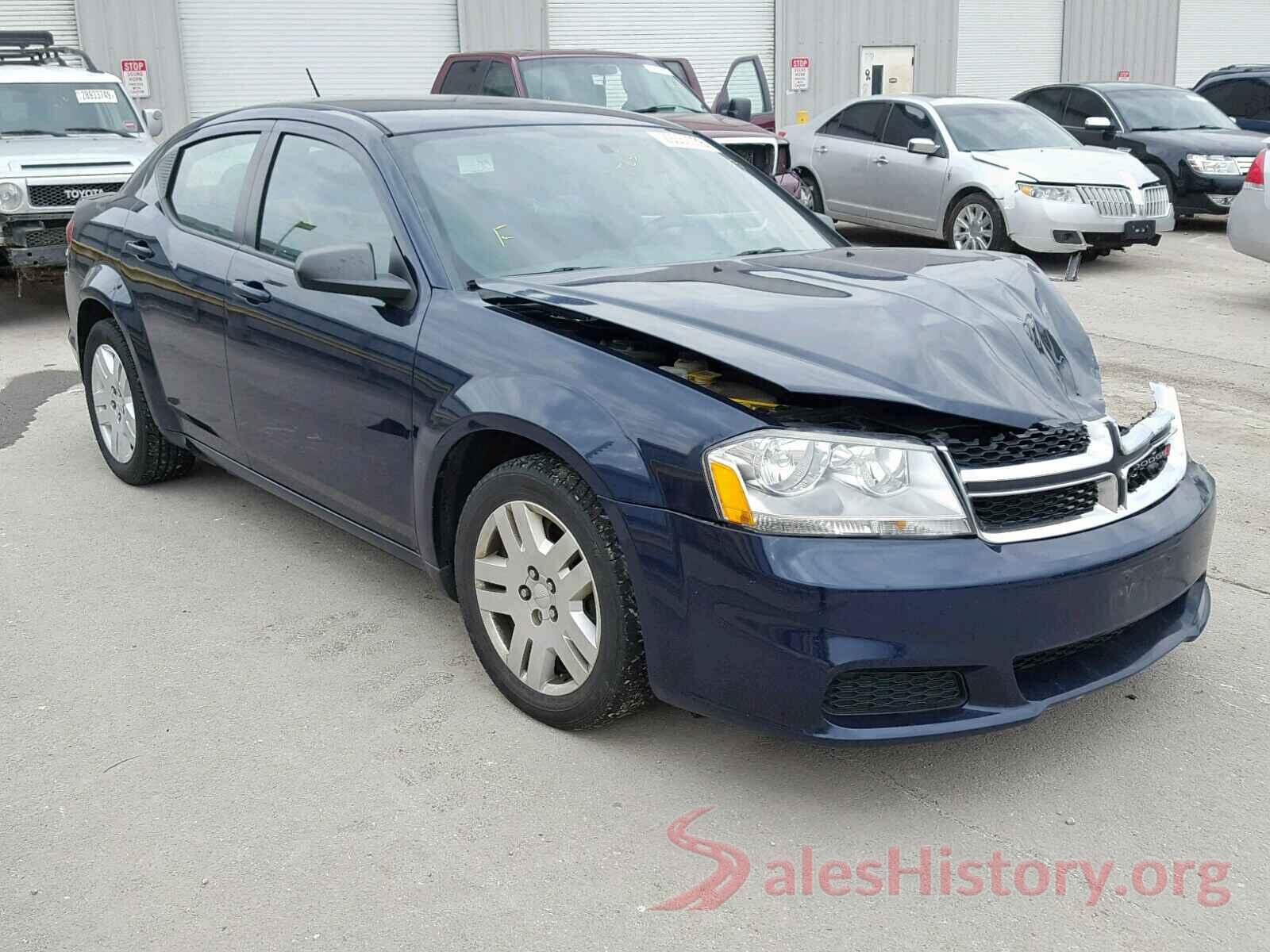 1FM5K7F89GGA44839 2014 DODGE AVENGER