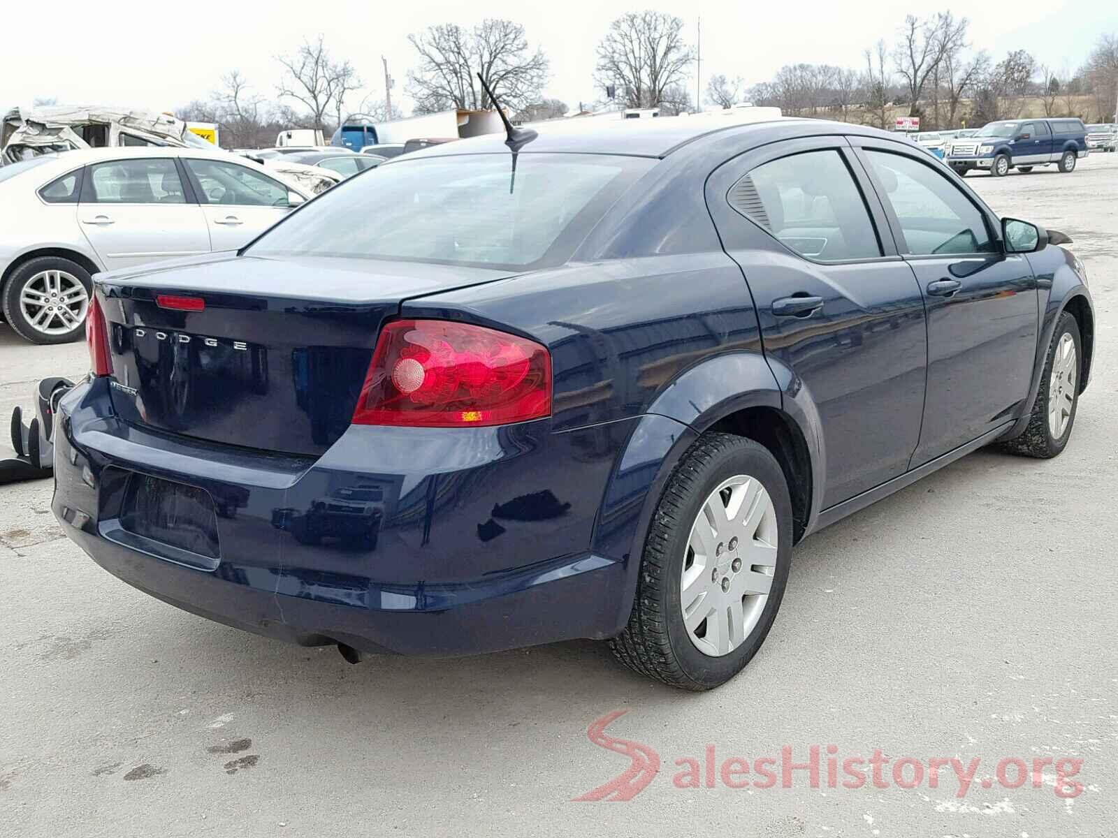 1FM5K7F89GGA44839 2014 DODGE AVENGER