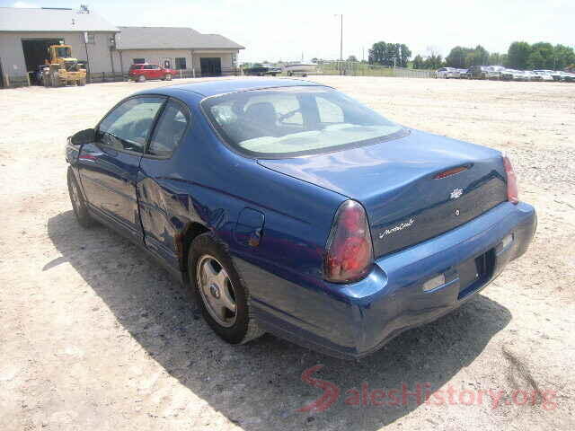 2HGFC3A54JH756541 2004 CHEVROLET MONTECARLO