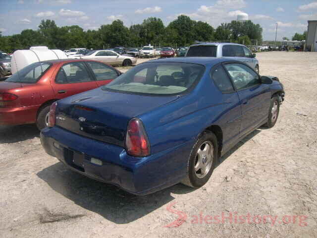 2HGFC3A54JH756541 2004 CHEVROLET MONTECARLO