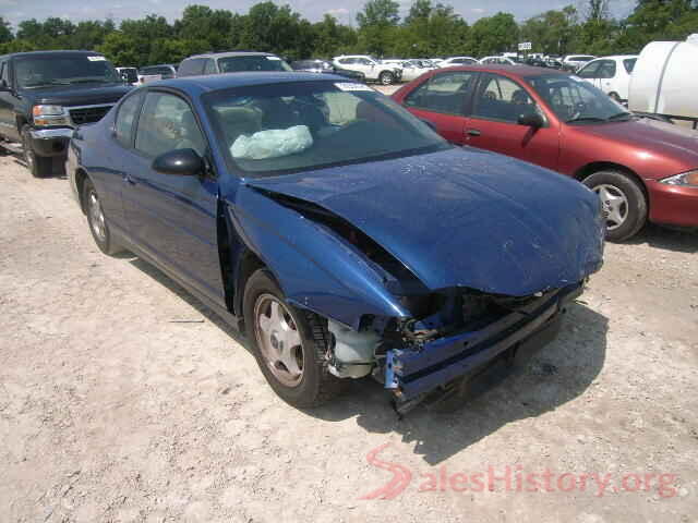 2HGFC3A54JH756541 2004 CHEVROLET MONTECARLO