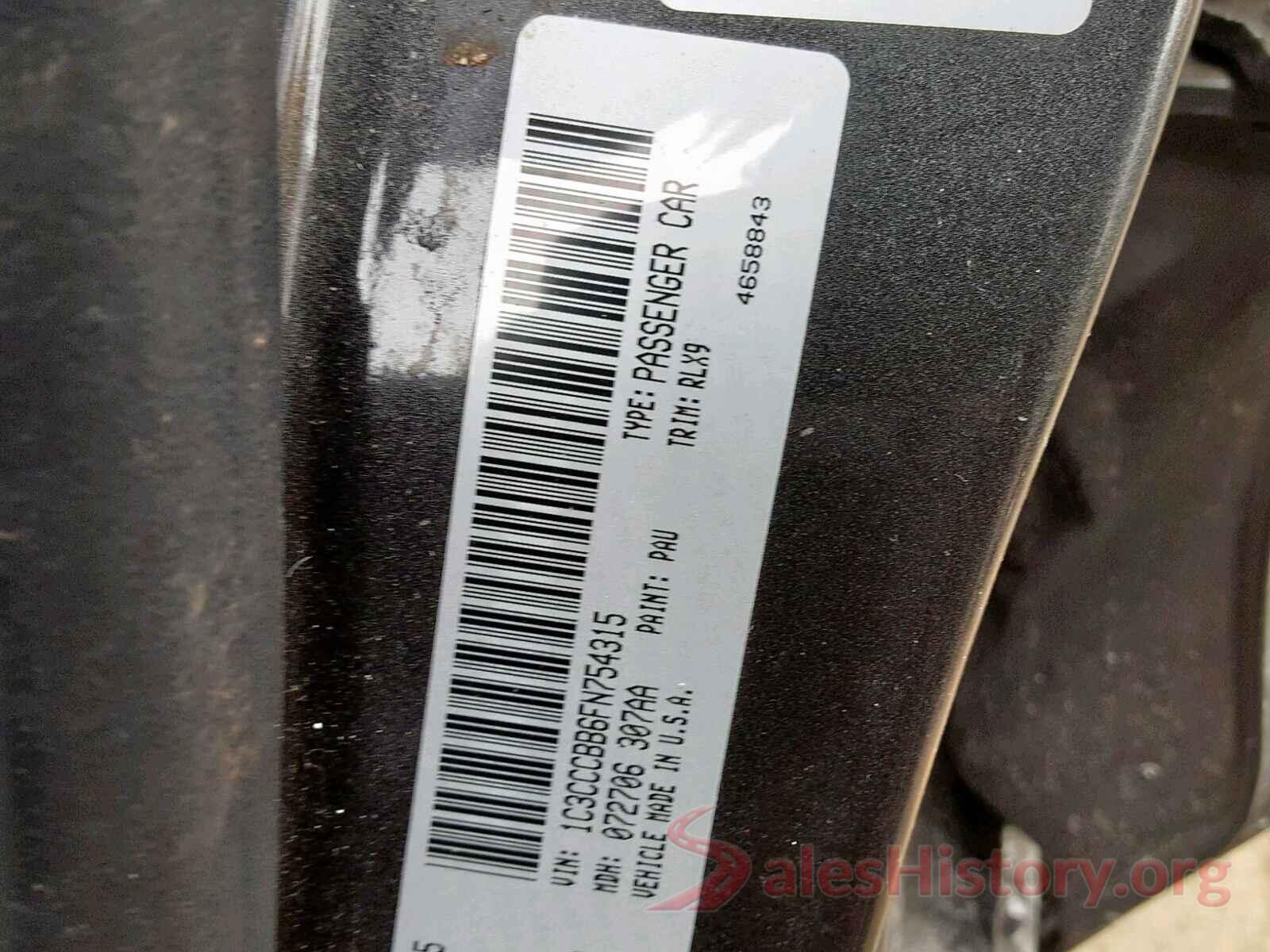 5TFEY5F16JX241680 2015 CHRYSLER 200