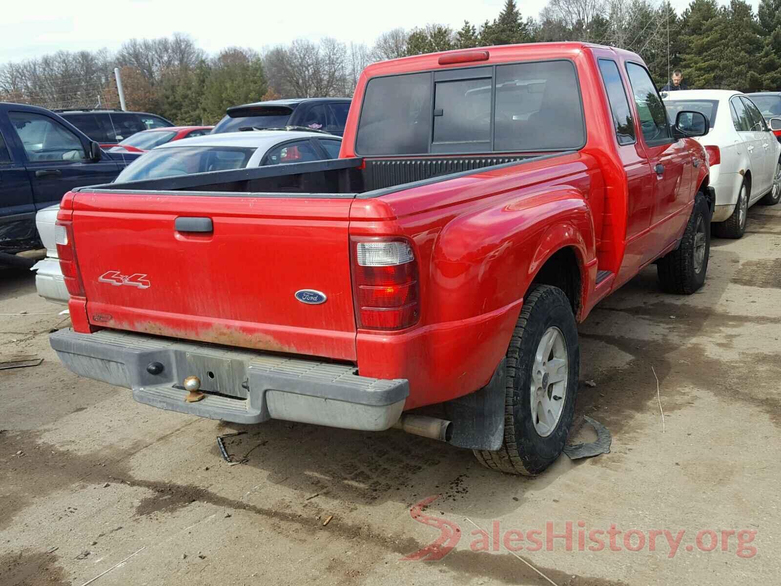 ML32F3FJ5KHF17281 2004 FORD RANGER